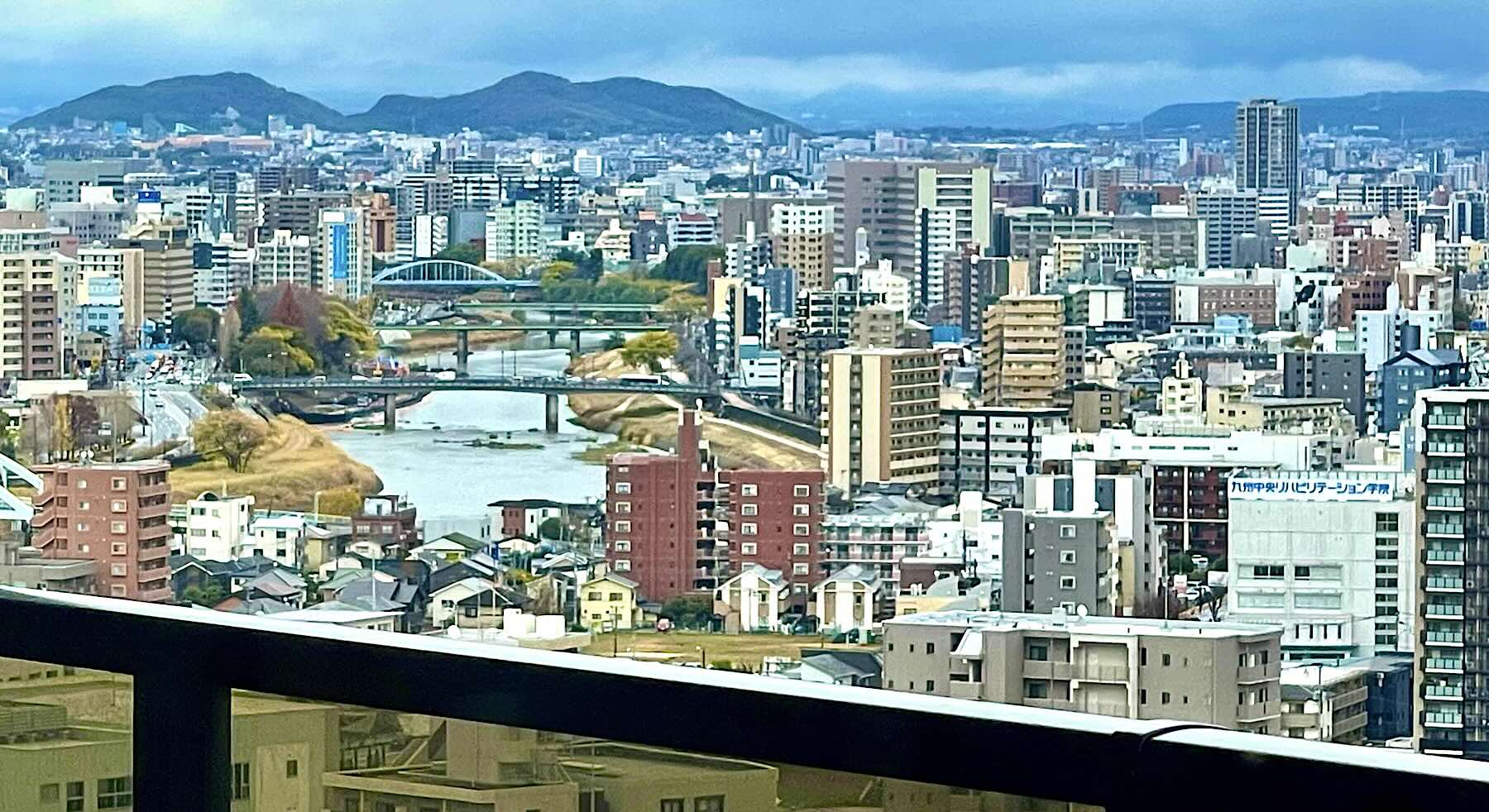 MJR熊本ザ　タワー21階 中古物件 2LDKバルコニーからの眺め