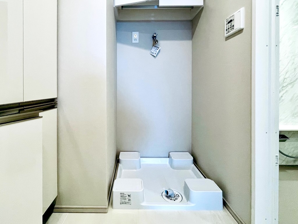 MJR熊本ザ　タワー21階 パウダールームの洗濯機置き場